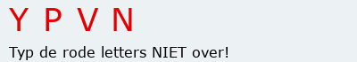 Bevestigingscode