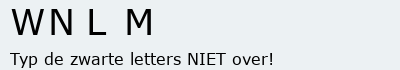Bevestigingscode