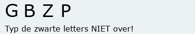 Bevestigingscode