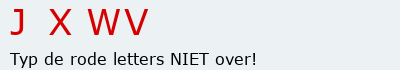 Bevestigingscode
