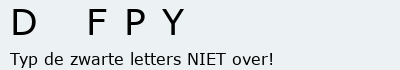 Bevestigingscode