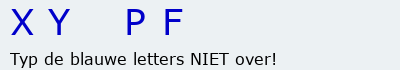 Bevestigingscode