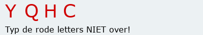 Bevestigingscode