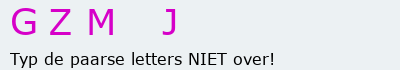 Bevestigingscode