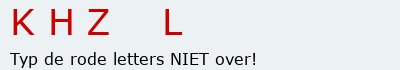 Bevestigingscode