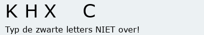 Bevestigingscode