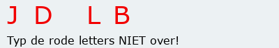 Bevestigingscode