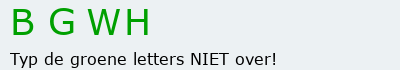 Bevestigingscode