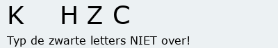 Bevestigingscode