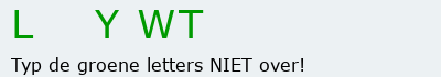 Bevestigingscode