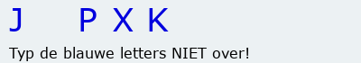 Bevestigingscode