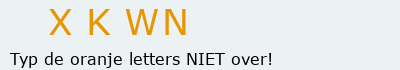 Bevestigingscode
