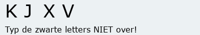 Bevestigingscode