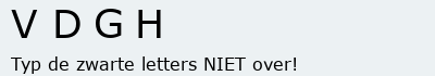 Bevestigingscode