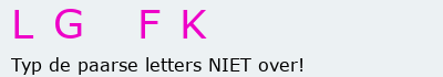 Bevestigingscode