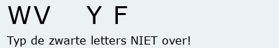 Bevestigingscode