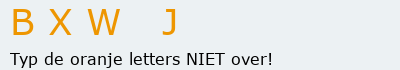 Bevestigingscode
