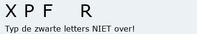 Bevestigingscode