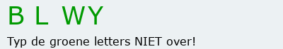 Bevestigingscode