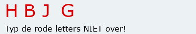 Bevestigingscode
