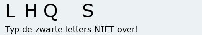 Bevestigingscode