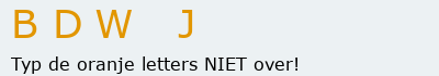 Bevestigingscode