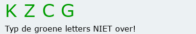 Bevestigingscode