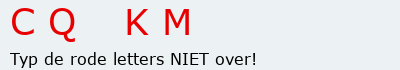Bevestigingscode