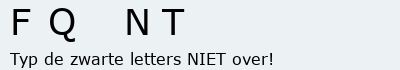 Bevestigingscode
