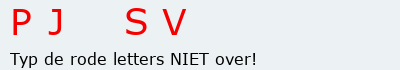 Bevestigingscode