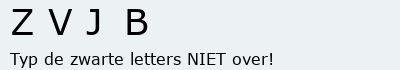 Bevestigingscode