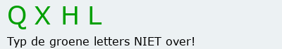 Bevestigingscode