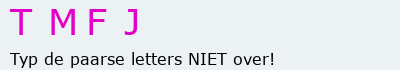 Bevestigingscode