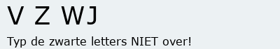 Bevestigingscode