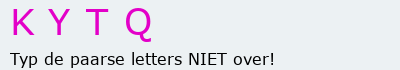 Bevestigingscode