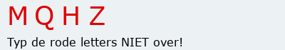 Bevestigingscode
