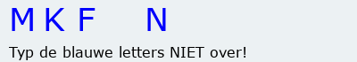 Bevestigingscode