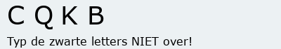 Bevestigingscode