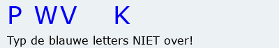 Bevestigingscode
