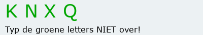 Bevestigingscode