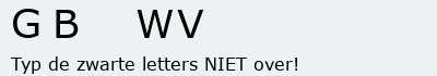 Bevestigingscode