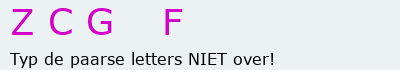 Bevestigingscode