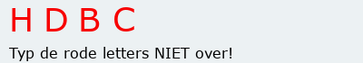 Bevestigingscode