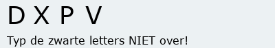 Bevestigingscode