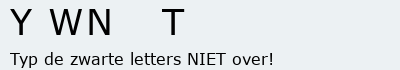 Bevestigingscode