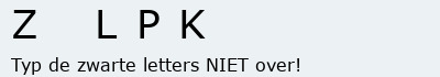 Bevestigingscode