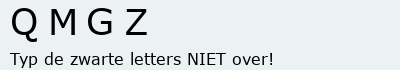Bevestigingscode