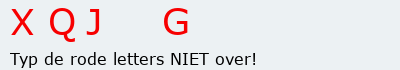 Bevestigingscode