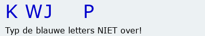 Bevestigingscode