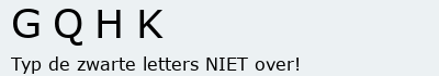 Bevestigingscode
